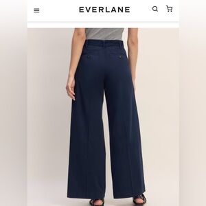 Everlane Wide Leg Belted Chino